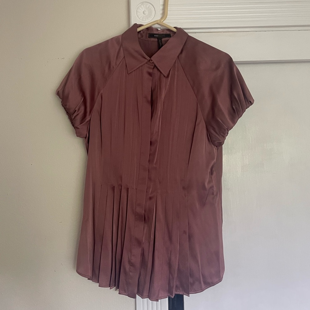 BCBG Silk shirt
